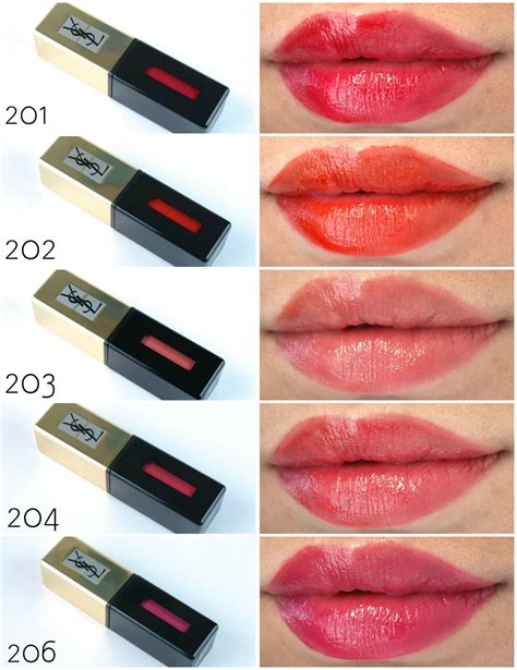 yves saint laurent lip stain dupe
